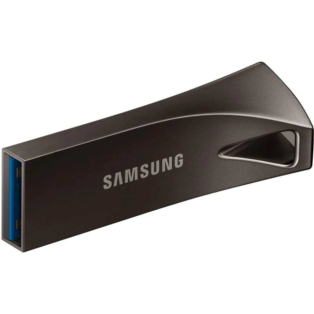 SAMSUNG MUF-256BE4/AM — Samsung BAR Plus 256GB USB 3.1 Flash Drive - Titan Gray