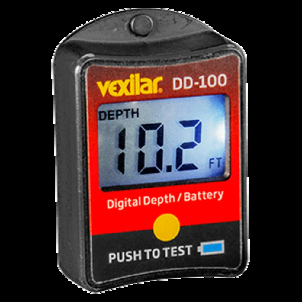 Vexilar DD-100 — Vexilar Digital Depth & Battery Gauge