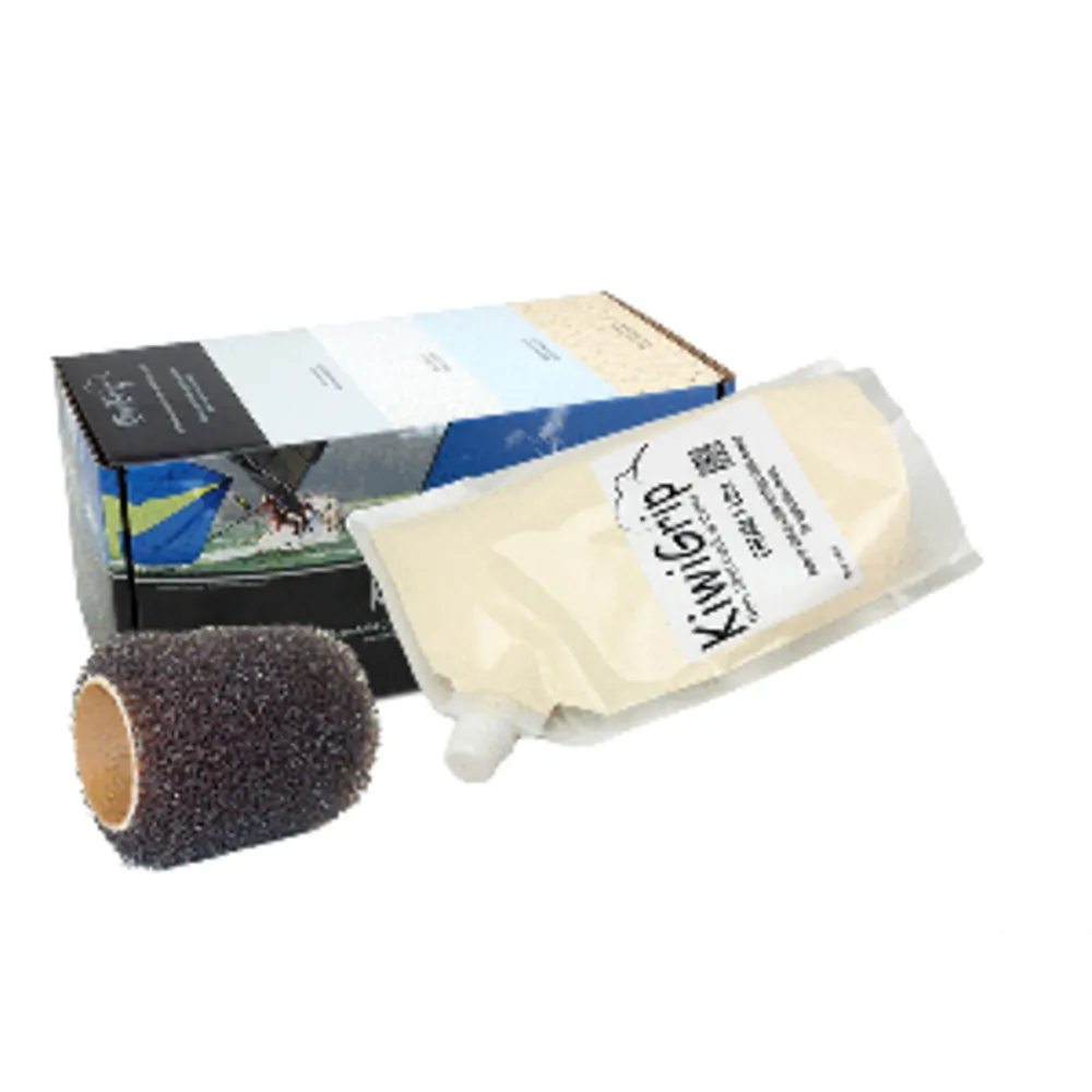 KiwiGrip KG-1CP-R — 1 Liter Pouch - Cream with 4 Roller