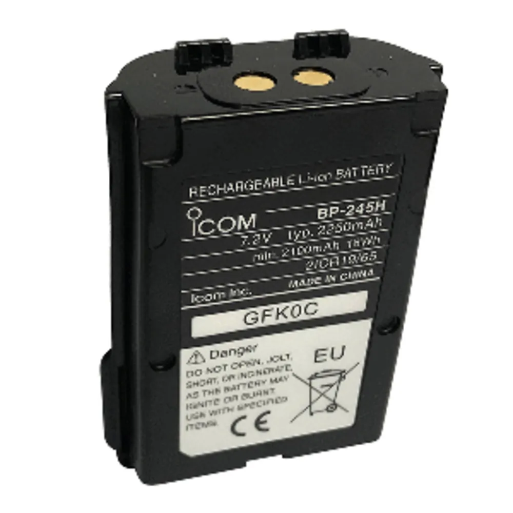 Icom BP245H — Li-Ion Battery Pack for M72 & M73 - 7.2V 2050mAh