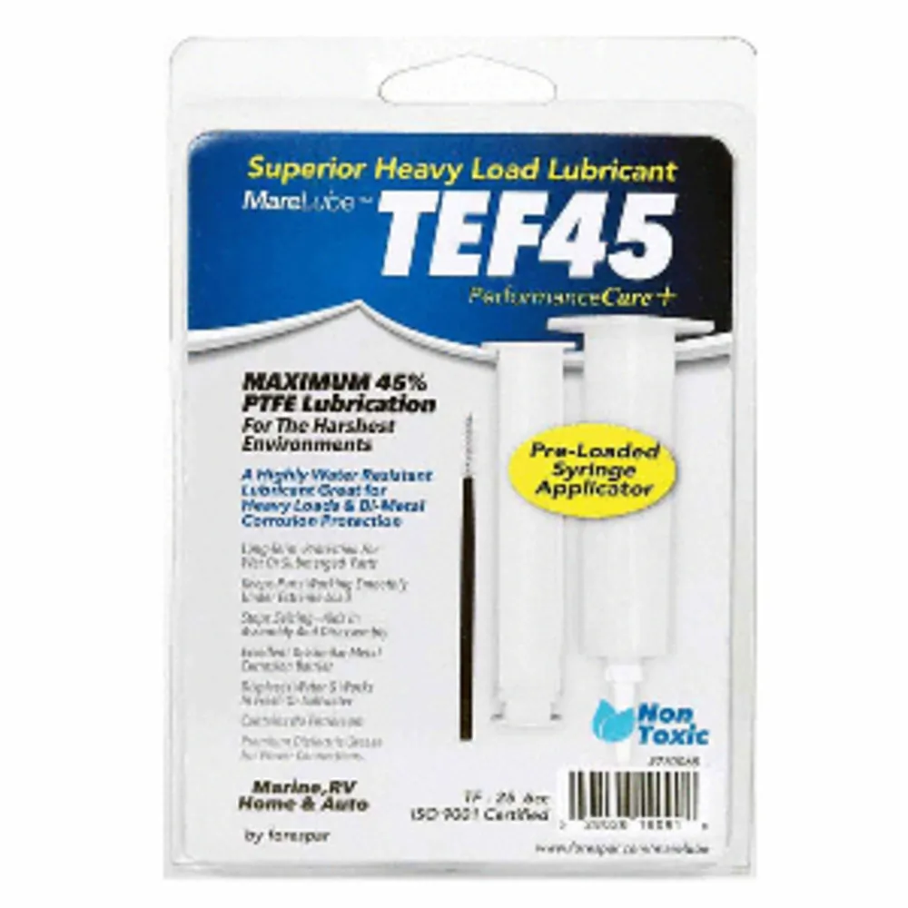 Forespar Performance Products 770065 — Forespar Marelube TEF45 6cc Syringe