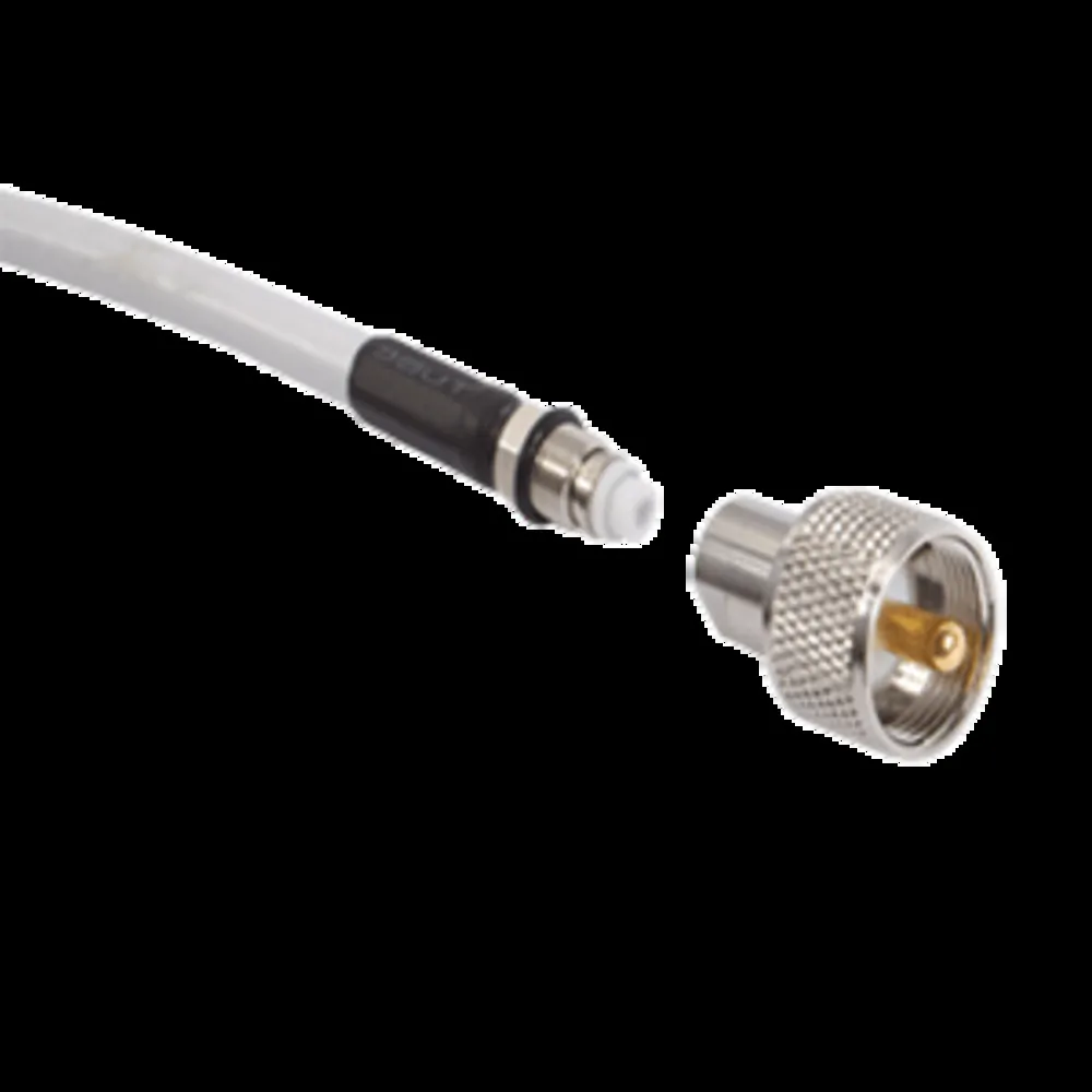 Shakespeare PL-259-ER — Shakespeare PL-259-ER Screw-On PL-259 Connector f/Cable w/Easy Route FME Mini-End