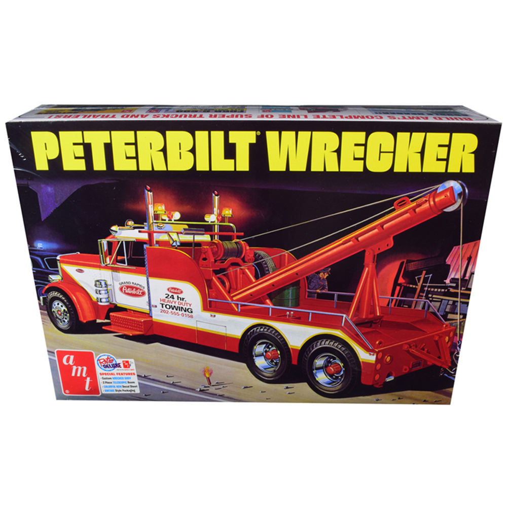 HID AMT1133 - <ul><li>Brand new 125 scale plastic model kit of Peterbilt W
