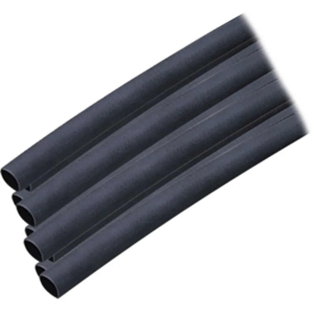 Ancor 303124 — Ancor Adhesive Lined Heat Shrink Tubing (ALT) - 1/4" x 12" - 10-Pack - Black