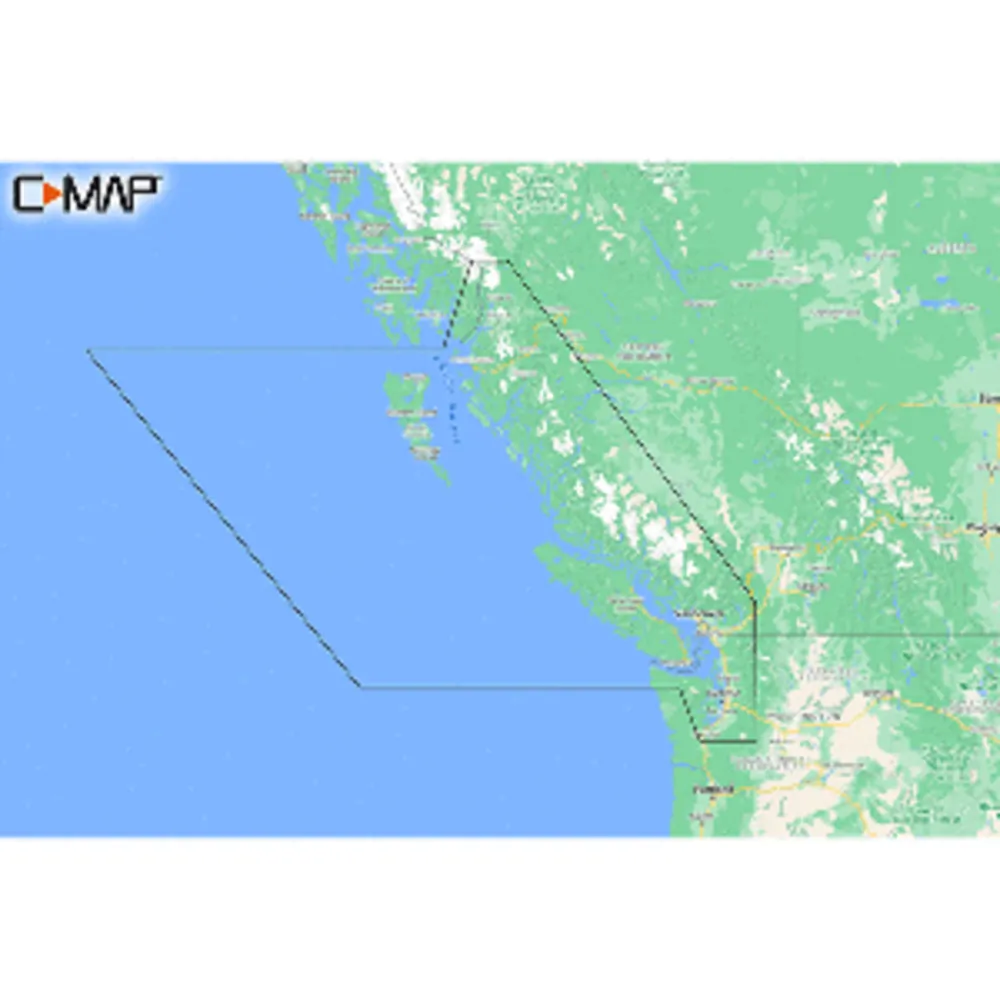 Lowrance M-NA-Y207-MS — Columbia & Puget Sound REVEAL™ Coastal Chart