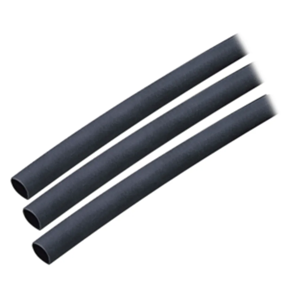 Ancor 303103 — Ancor Adhesive Lined Heat Shrink Tubing (ALT) - 1/4" x 3" - 3-Pack - Black