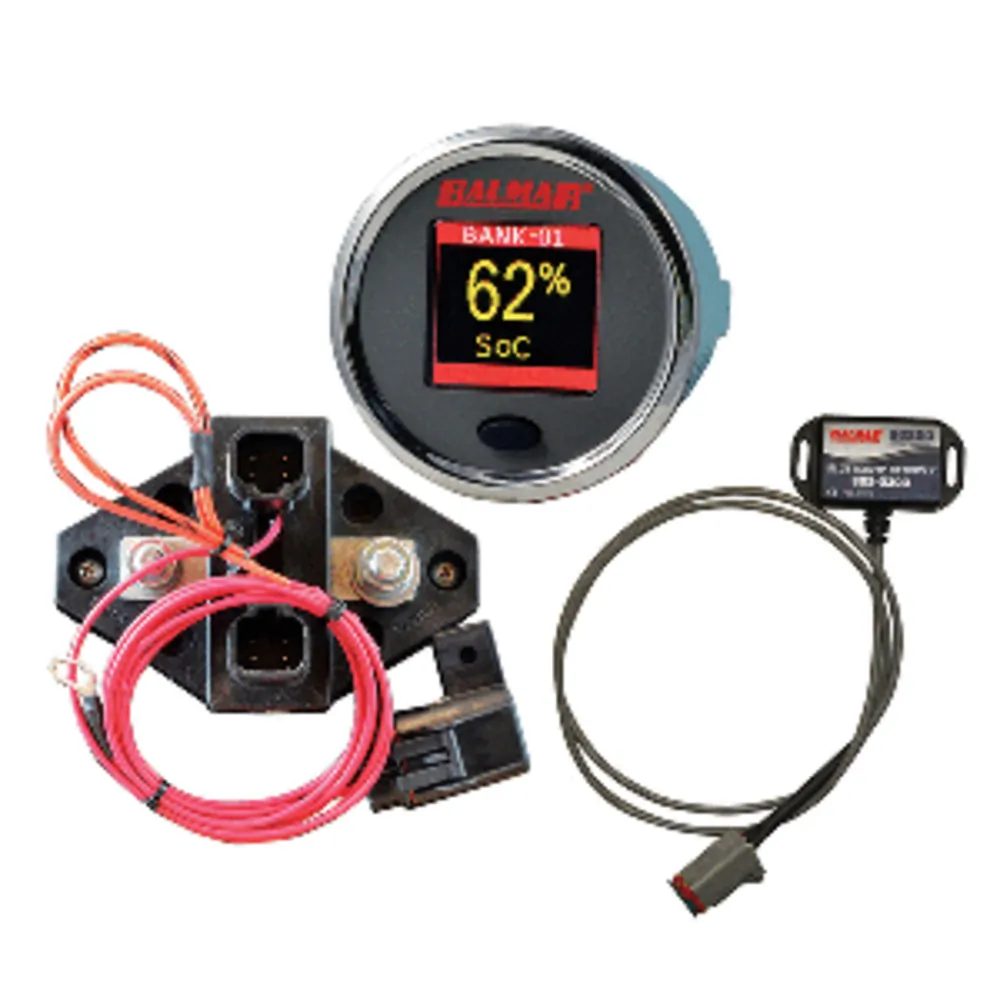Balmar SG210 — Balmar SG210 Battery Monitor Kit w/Display Shunt Gateway