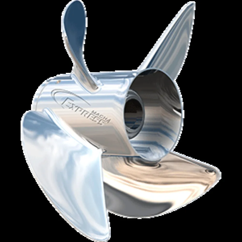 Turning Point Propellers 31432330 — Turning Point Express® Mach4™ - Right Hand - Stainless Steel Propeller - EX1/EX2-1423-4 - 4-Blade - 13" x 23 Pitch