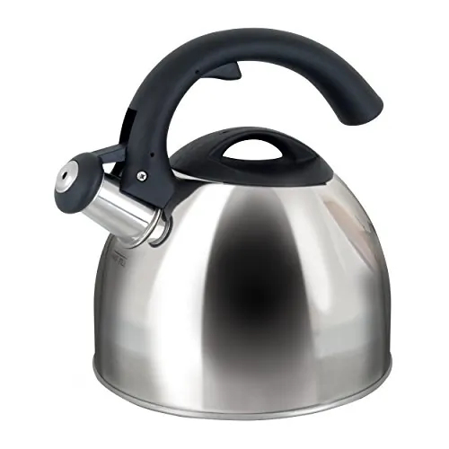 MR COFFEE 72788.02 - Stylish Stainless Steel 2 Quart Tea Kettle by Mr Coffee