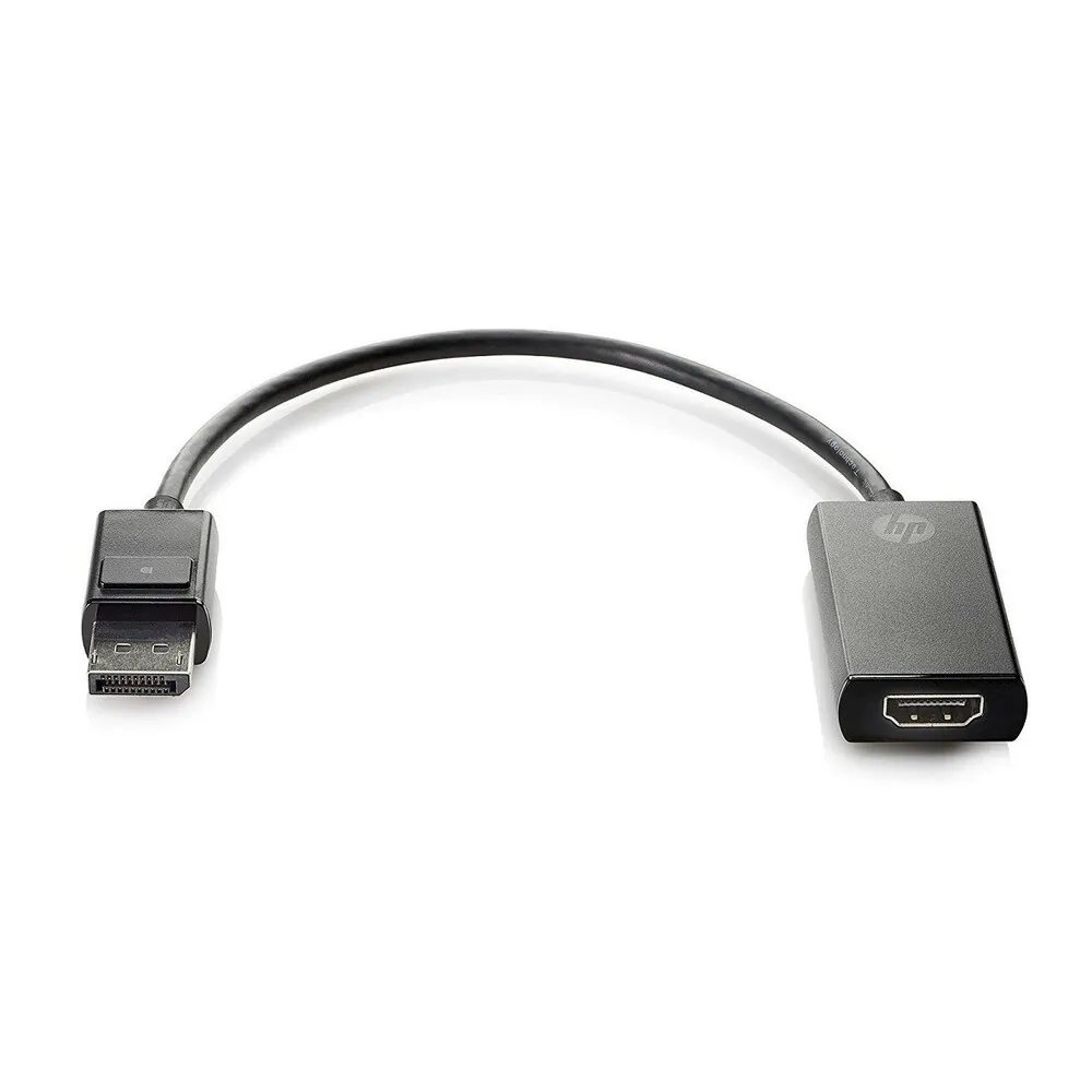 HP 2JA63AA — HP DISPLAYPORT TO HDMI TRUE 4K ADAPTER - DISPLAYPORT LEFT CONNECTOR - MALE LEFT