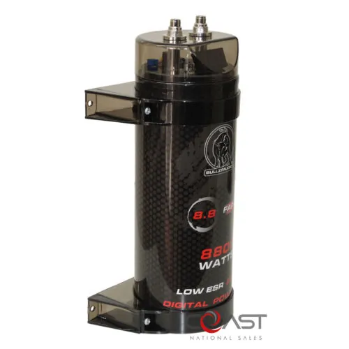 Xscorpion BCAP3.3 — Bullz Audio 3.3 Farad Capacitor for Enhanced Sound Performance