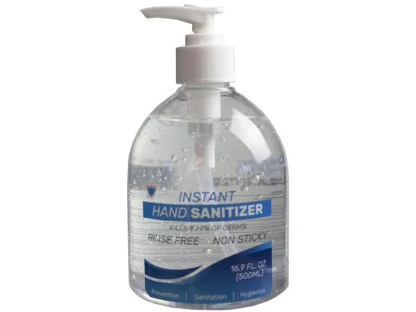 bulk buys HX266 - 500ML Instant Gel Hand Sanitizer with Pump Dispenser