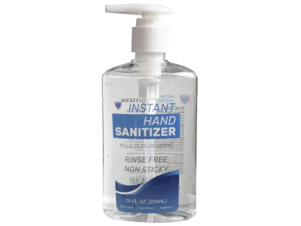 bulk buys HX265 - 236ML Instant Hand Sanitizer with Pump Dispenser