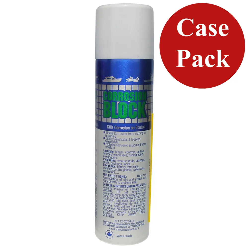 Corrosion Block 20012CASE - Corrosion Block 12oz Aerosol - Case of 12 Cans