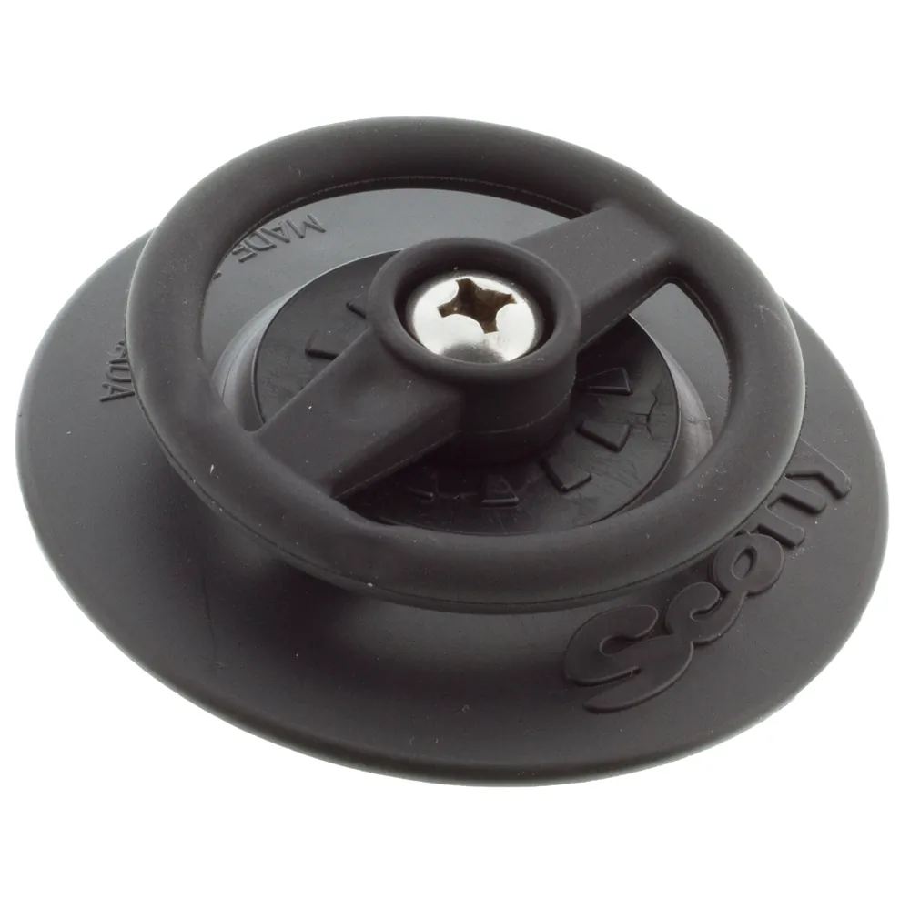 Scotty Fishing 0443 — Scotty 443 D-Ring w/3" Stick-On Accessory Mount