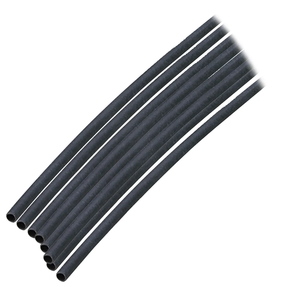 Ancor 301124 - Ancor 18 x 12 Adhesive Heat Shrink Tubing - 10-Pack - Black