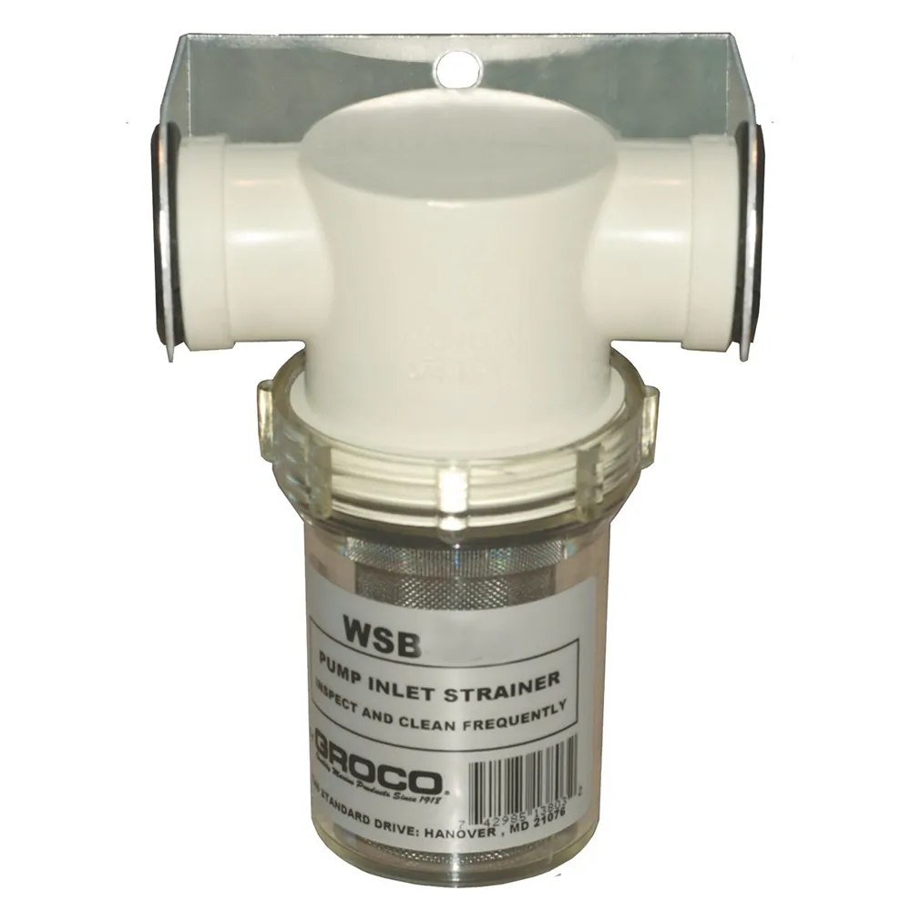 GROCO WSB-1250 — GROCO 1-1/4" Marine Fresh Water Strainer with Basket
