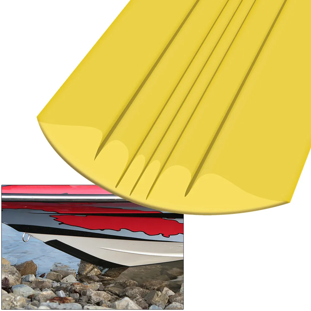 Megaware 21108 - 8 Megaware KeelGuard(R) - Yellow Keel Protector