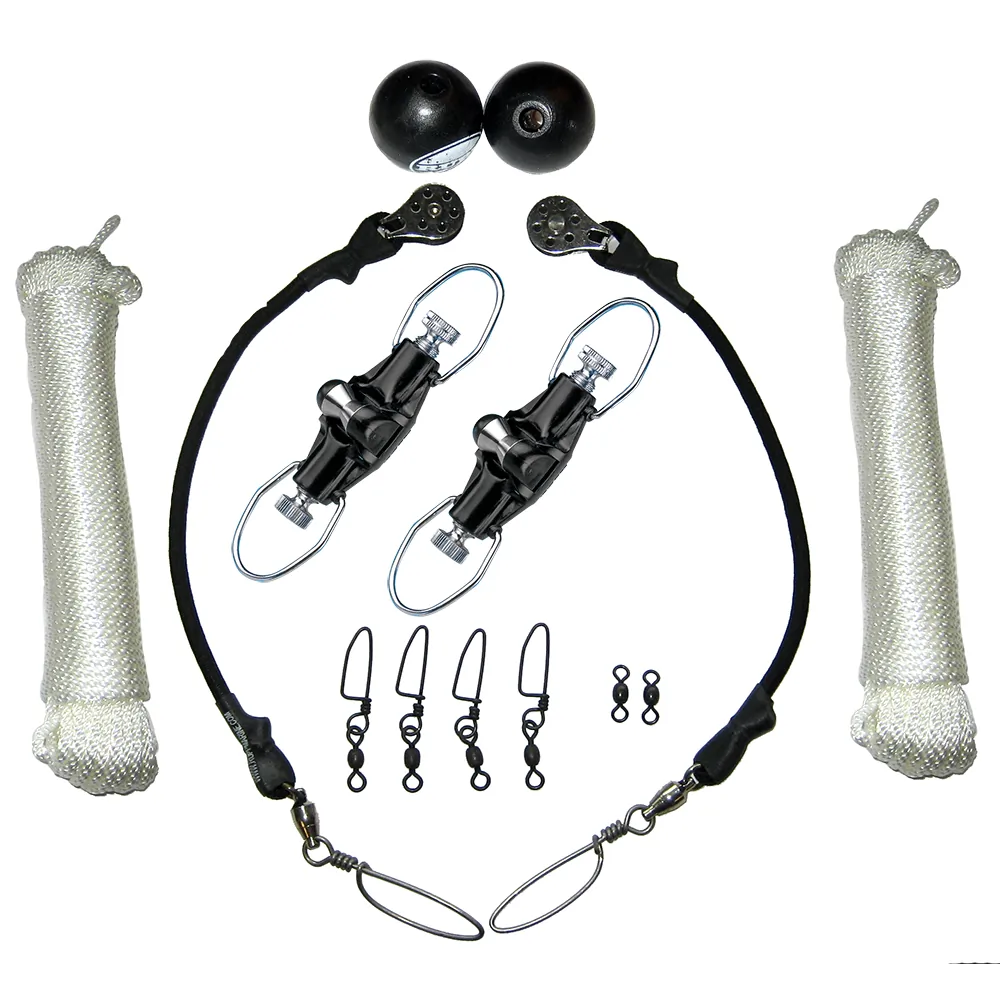 Rupp Marine CA-0025-TG - Rupp Top Gun Single Rigging Kit wNok-Outs fRiggers Up To 20