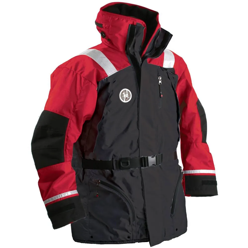 First Watch AC-1100-RB-M - 1st Watch AC-1100 Flotation Coat - Size M RedBlack