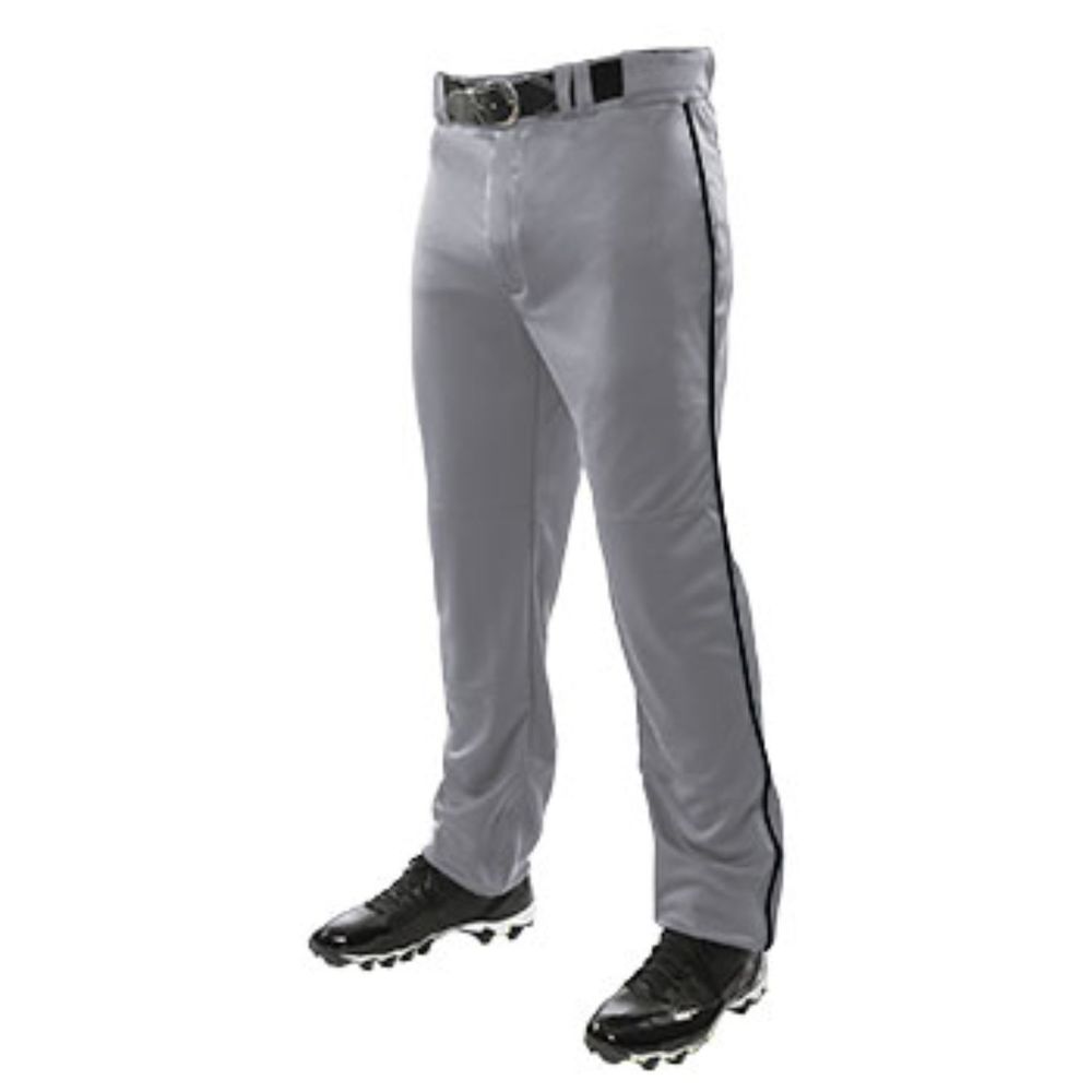 Champro BP91UYGBPXS - Champros Triple Crown Open Bottom Pant with Piping are const