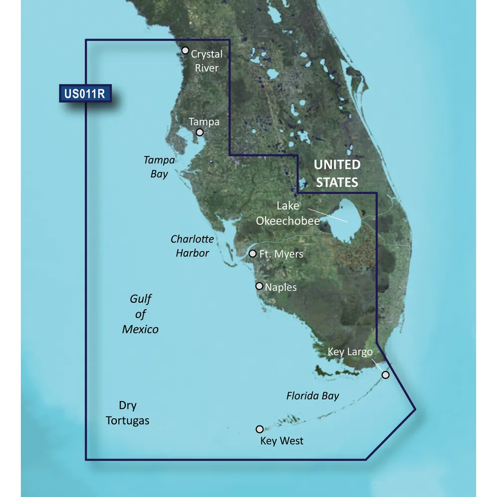 Garmin CW30367 — Garmin BlueChart® g3 Vision® HD - VUS011R - Southwest Florida - microSD™/SD™