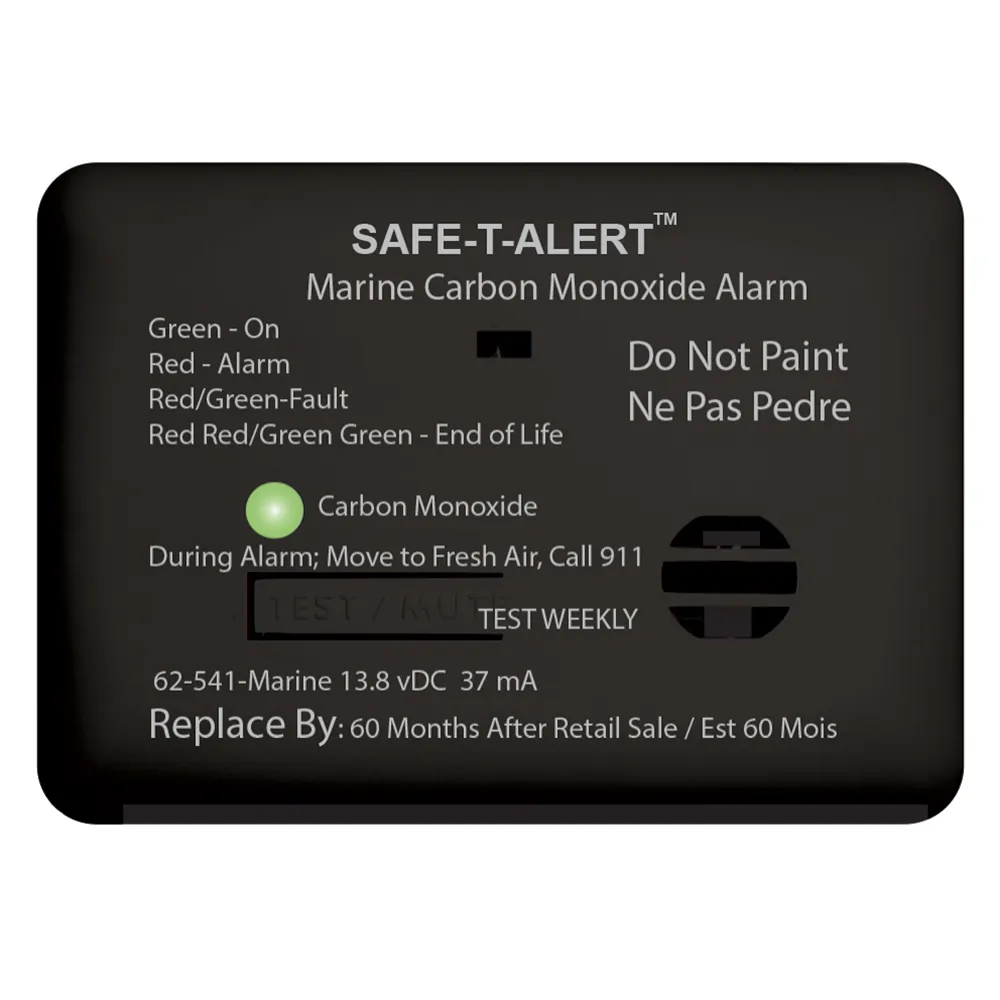 Safe-T-Alert CW71057 - Safe-T-Alert 62 Series Carbon Monoxide Alarm wRelay - 12V - 