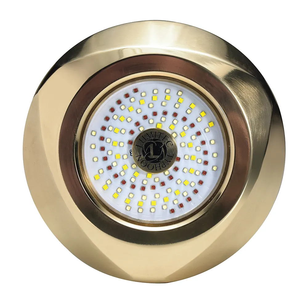 Lumitec 101449 — LUMITEC SEABLAZE TYPHOON LED LIGHT - RGBW THRU-HULL