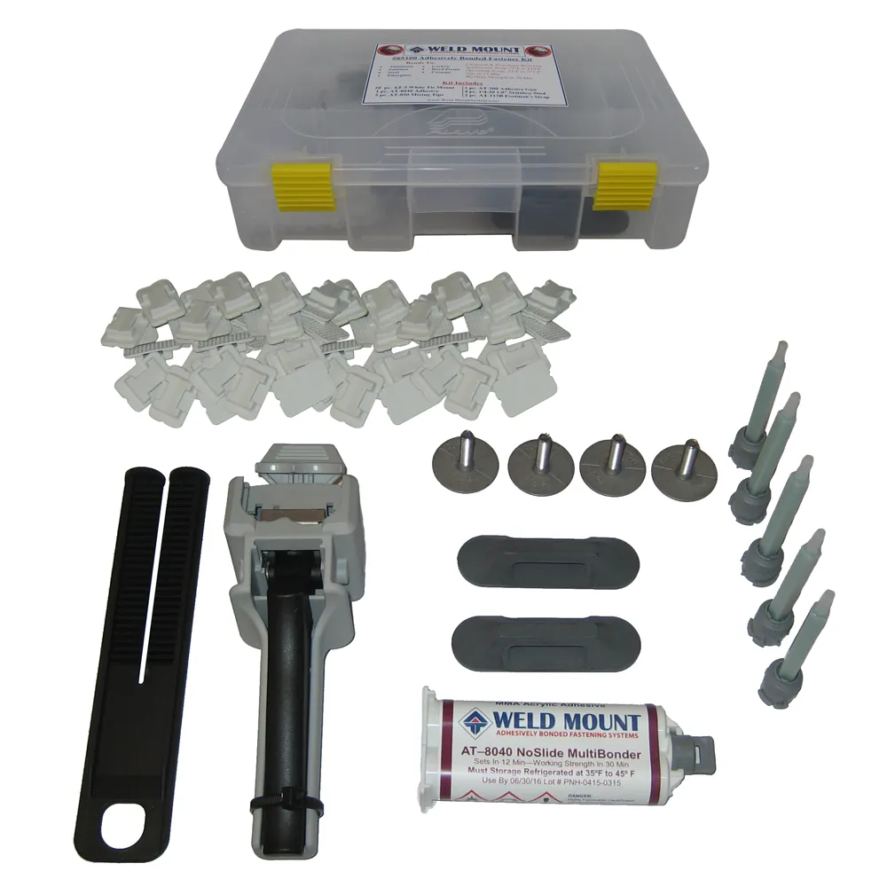 Weld Mount 65100 - Weld Mount Fastening Kit with AT 8040 Adhesive