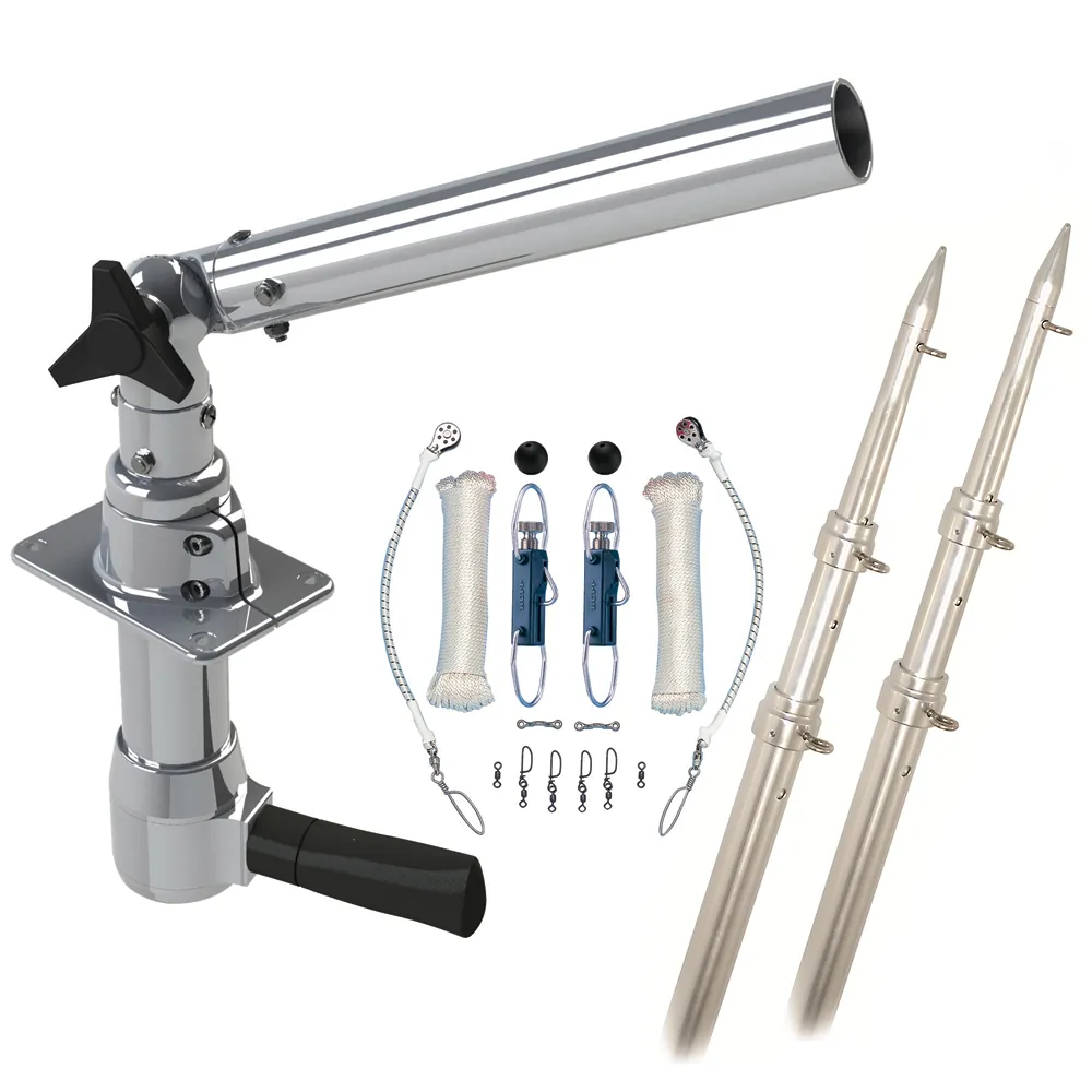 Rupp Marine CW52213 — Rupp Outrigger System with 15' Poles & Rigging Kit