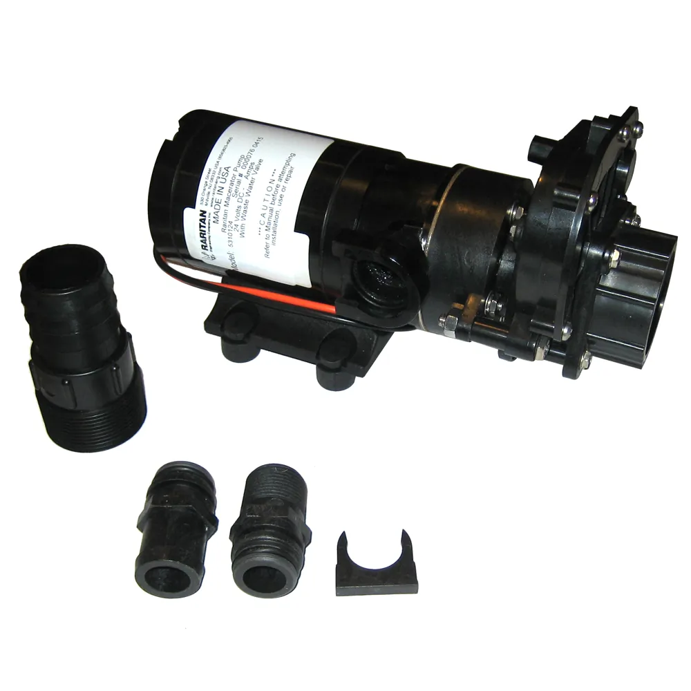 Raritan 5310124 — Raritan 24V Macerator Pump w/ Valve