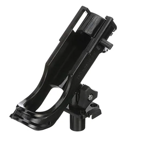 Attwood Marine 5014-4 — Attwood Heavy Duty Adjustable Rod Holder w/Flush Mount