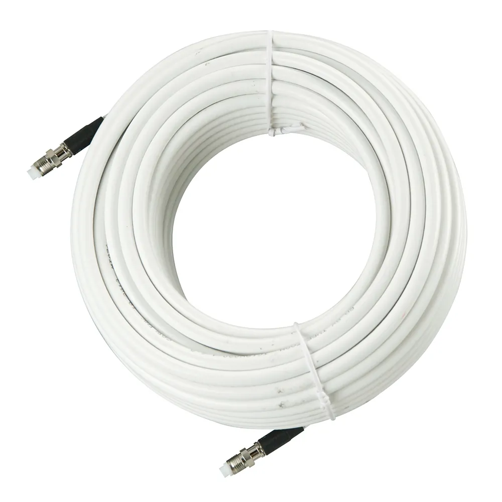 Glomex Marine Antennas RA350/24FME - Glomex 24M - 78 RG-8X Coax fGlomeasy VHF Antennas - White