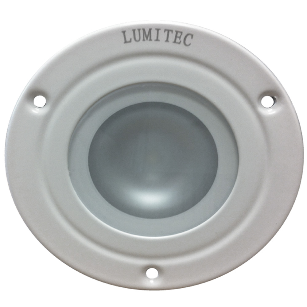 Lumitec 114123 - LUMITEC SHADOW FLUSH MOUNT UTILITY LIGHT WHITE ONLY