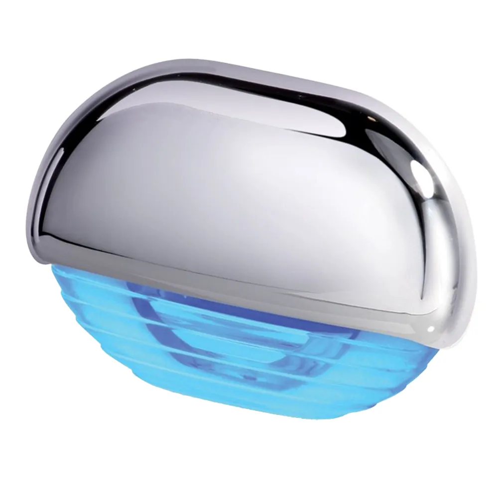 Hella Marine 958126101 — Hella Marine LED Easy Fit Step Lamp - Blue Chrome