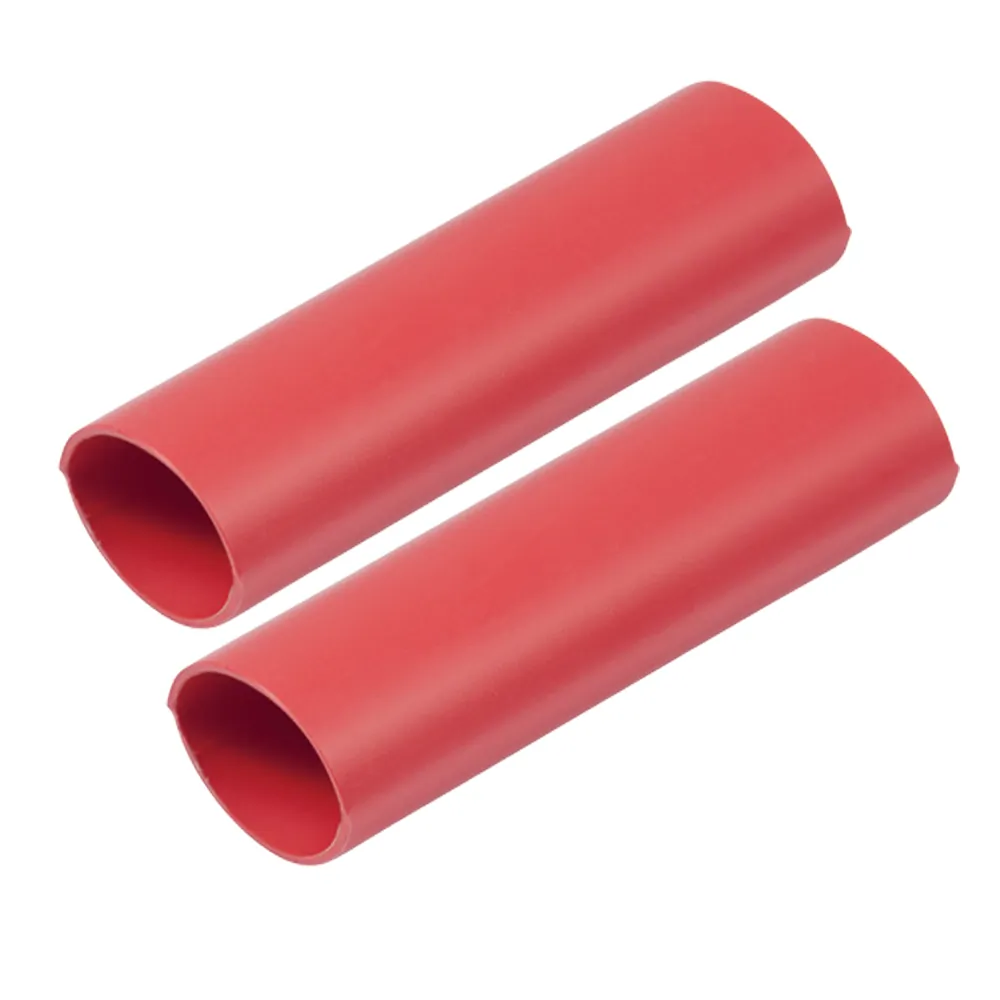 Ancor 327624 — Ancor Heavy Wall Heat Shrink Tubing - 1" x 12" - Red 2-Pack