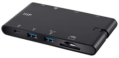 Monoprice 33572 - MONOPRICE MOBILE SERIES USB-C TO HDMI 4K@30HZ_ VGA_ 2-PORT U