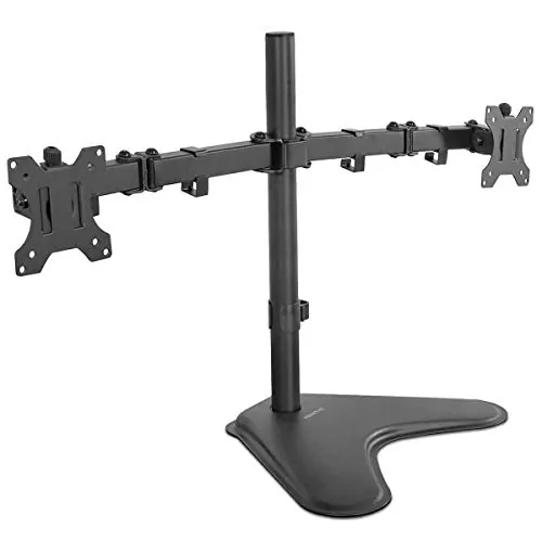 MountIt MI-2781A — Dual Monitor Stand for 13 to 27 Inch Screens - MOUNT-IT