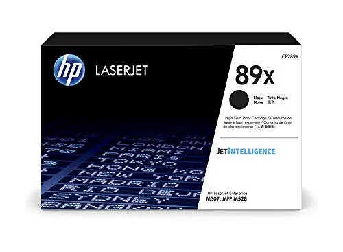 HP HEWCF289X — HP 89x Black High Yield LaserJet Toner Cartridge CF289X