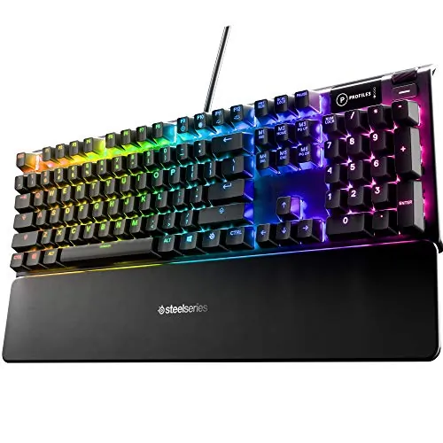 SteelSeries 64532 — SteelSeries Apex 5 Hybrid Mechanical Gaming Keyboard