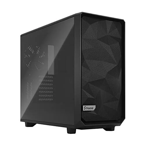 Fractal Design FD-C-MES2A-03 — Fractal Design FD-C-MES2A-03 Meshify 2 Black ATX Flexible Light Tinted Tempered Glass Window Mid Tower Computer Case (Black)