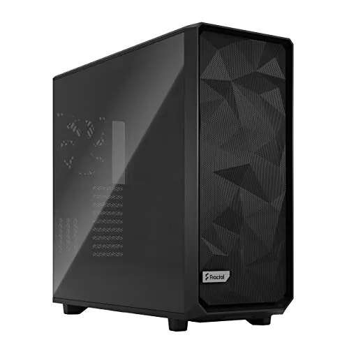 Fractal Design FD-C-MES2X-02 — Fractal Design FD-C-MES2X-02 Meshify 2 XL Black ATX Flexible Light Tinted Tempered Glass Window Full Tower Computer Case (Black)
