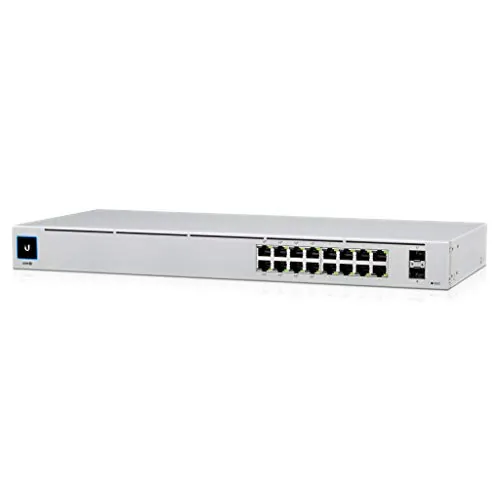 Ubiquiti USW-16-POE — UNIFI 16-Port Gigabit Switch with PoE and SFP Support