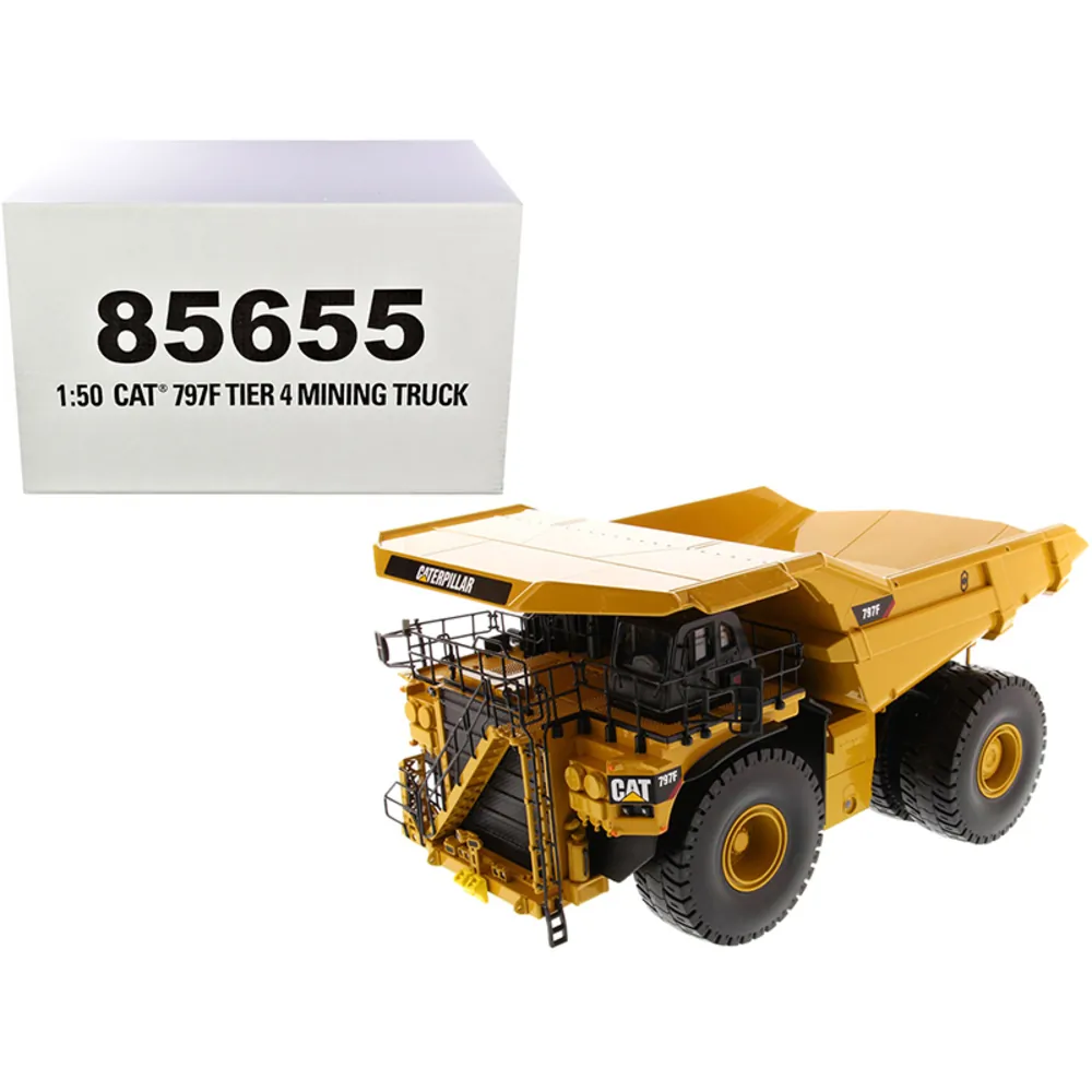 Diecast Masters 85655 — CAT Caterpillar 797F Mining Truck 1/50 Scale Diecast Model