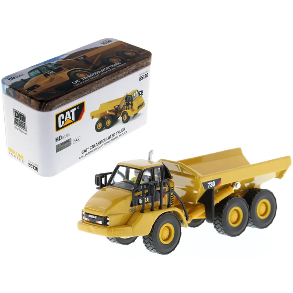 Diecast Masters 85130 — 1/87 Scale Diecast CAT Caterpillar 730 Articulated Dump Truck