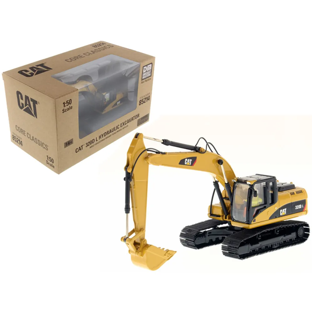 Diecast Masters 85214C — CAT Caterpillar 320D L Hydraulic Excavator Diecast Model