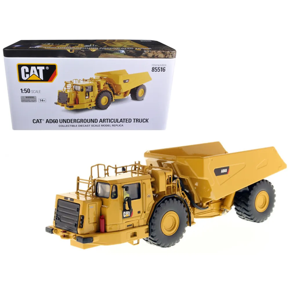 Diecast Masters 85516 — CAT Caterpillar AD60 Articulated Underground Truck Model