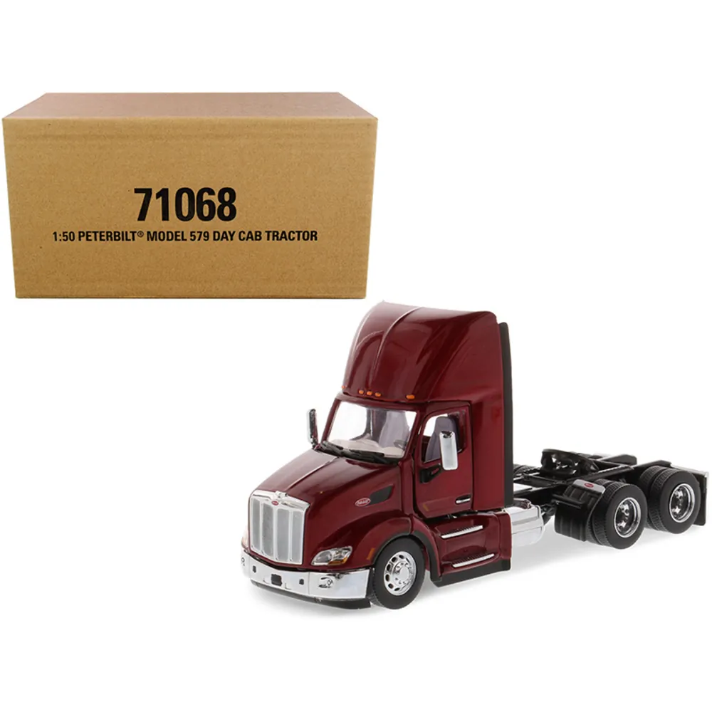 Diecast Masters 71068 — Diecast Model Peterbilt 579 Day Cab Truck - Legendary Red
