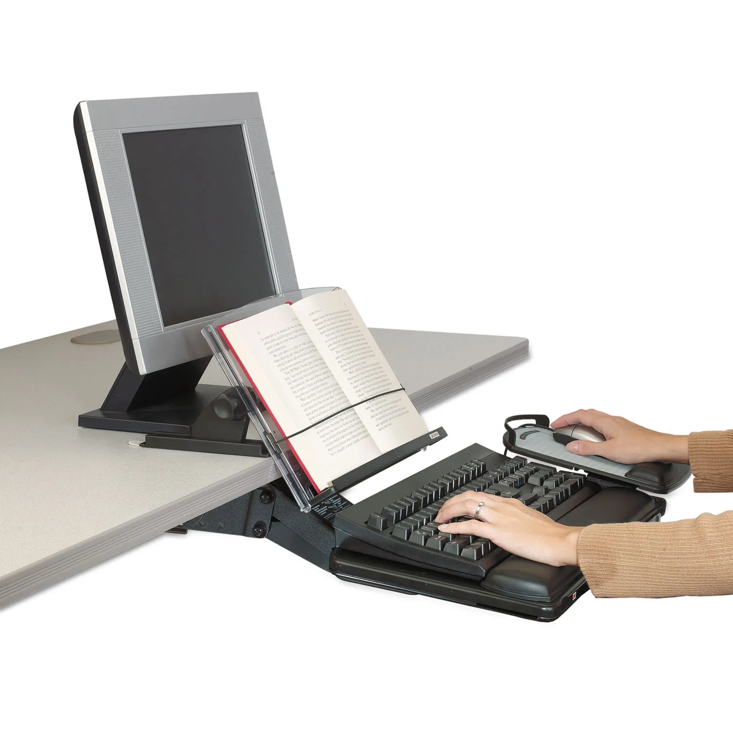 3M MA140MB — 3M MECHANICAL ADJUST MONITOR ARM, DESK-MOUNTED, MA140MB