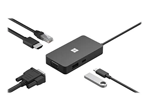 Microsoft 1E4-00001 — Microsoft Surface USB-C Travel Hub with Multiple Ports